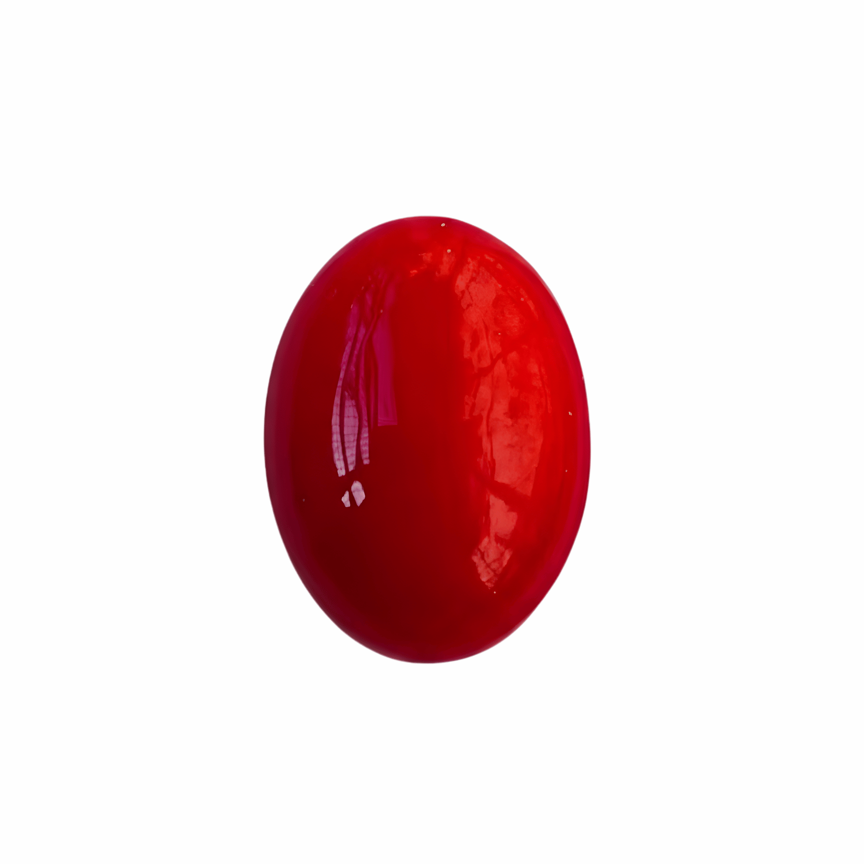 Natural Red Coral Ring - Image 2