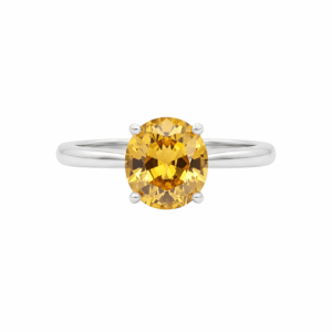 Natural Yellow Sapphire Ring